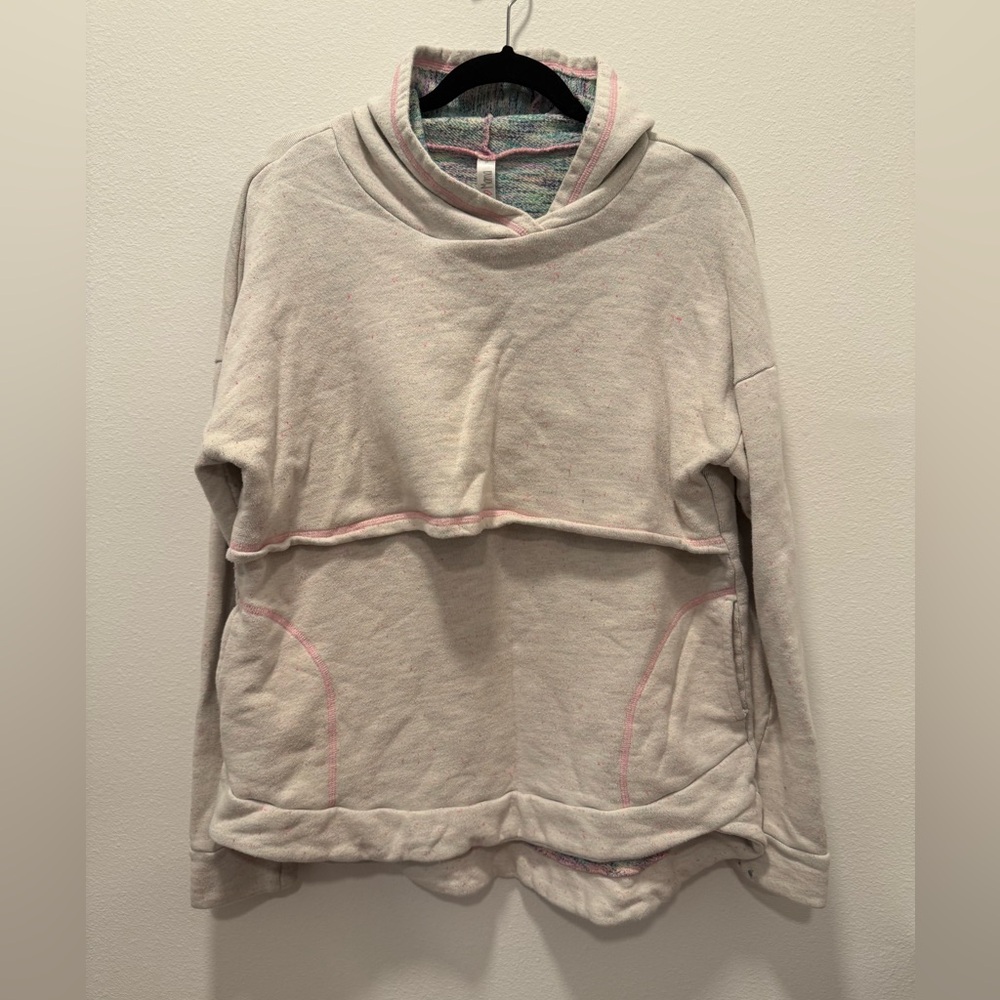 100% cotton nursing hoodie